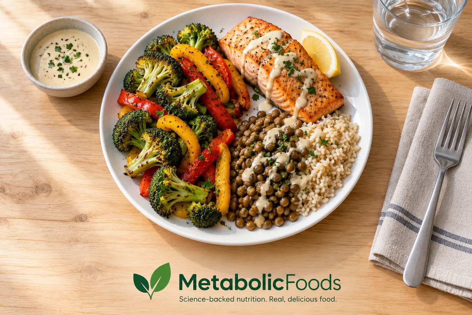 Balanced Plate Meal Example for Better Energy
